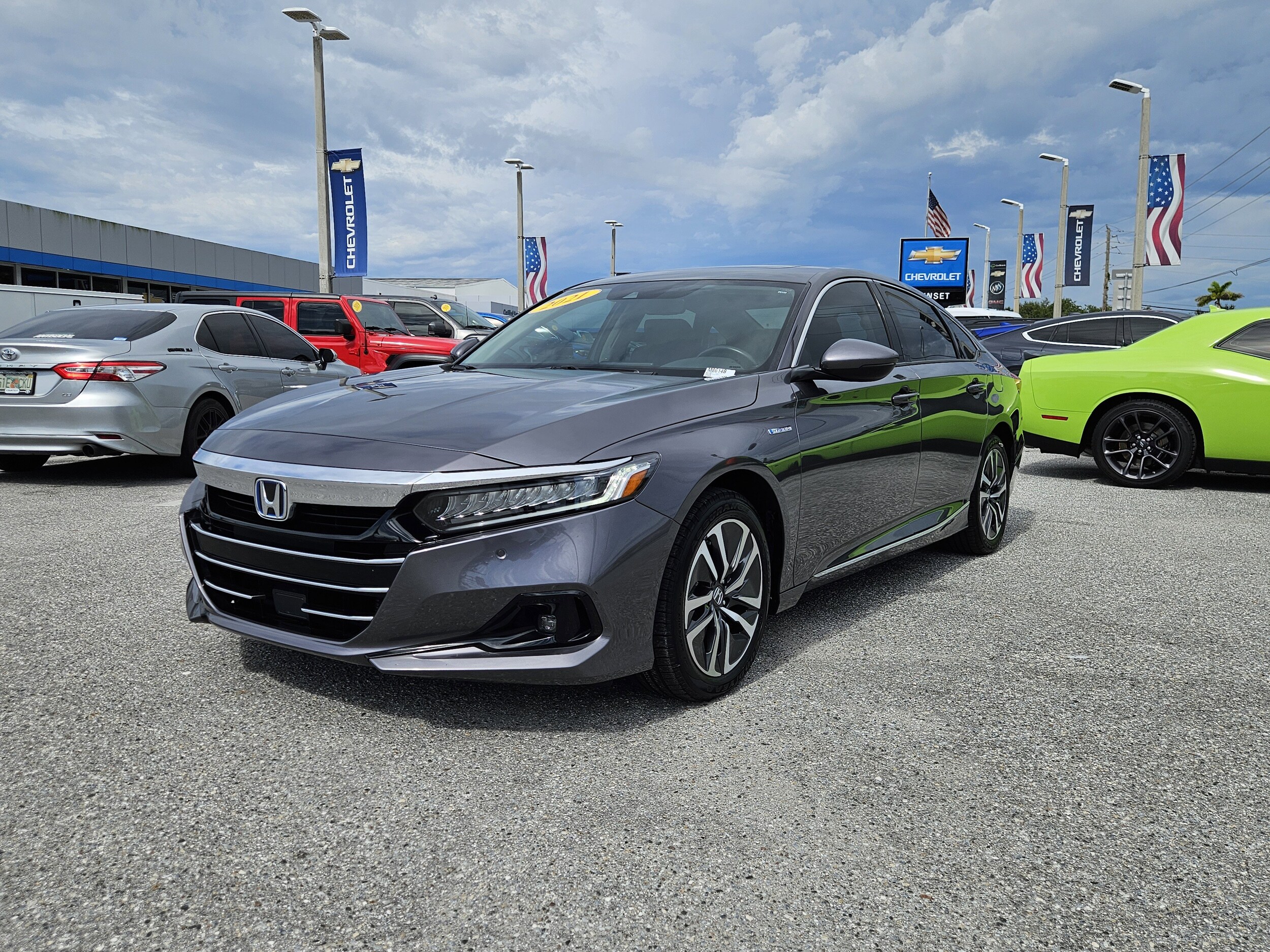 2021 Honda Accord Hybrid EX-L photo 3