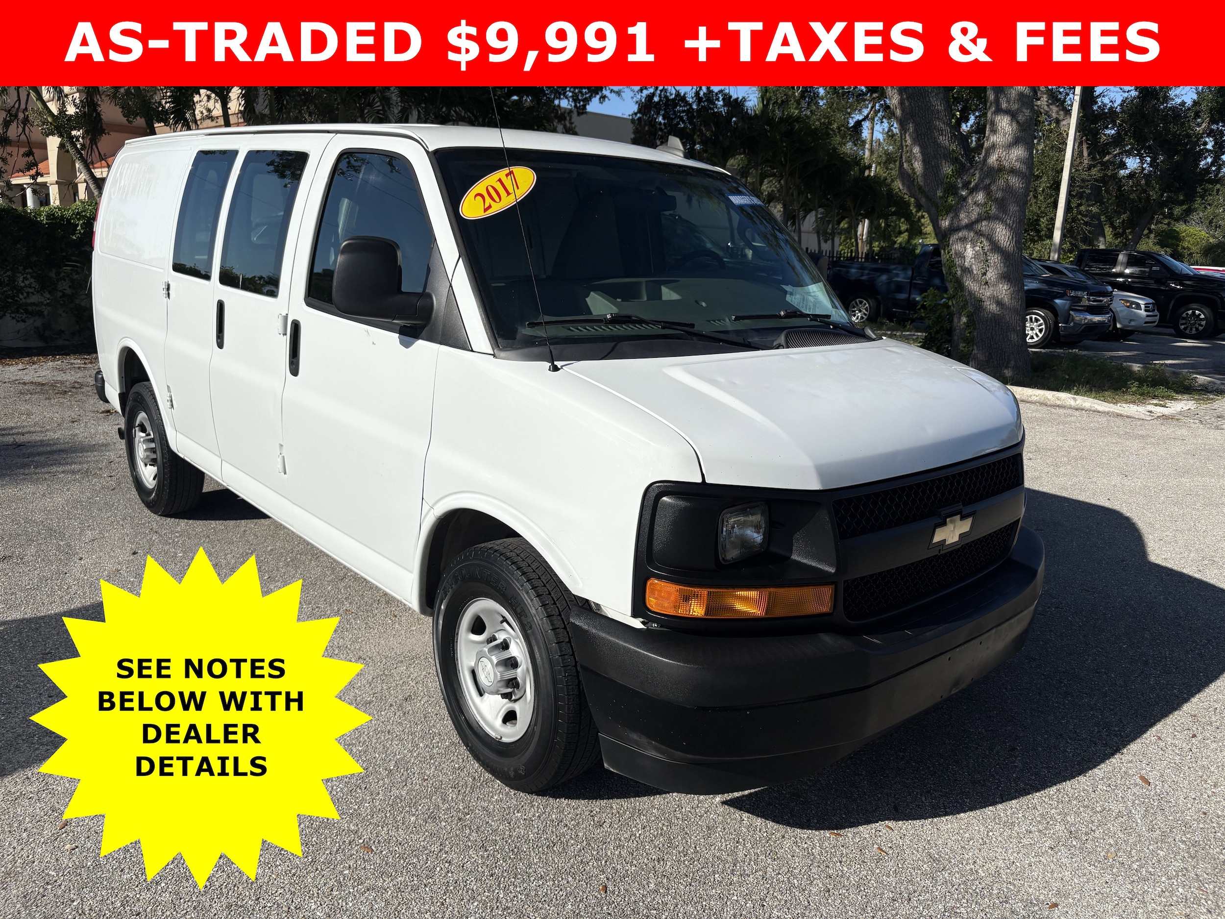 2017 Chevrolet Express Cargo