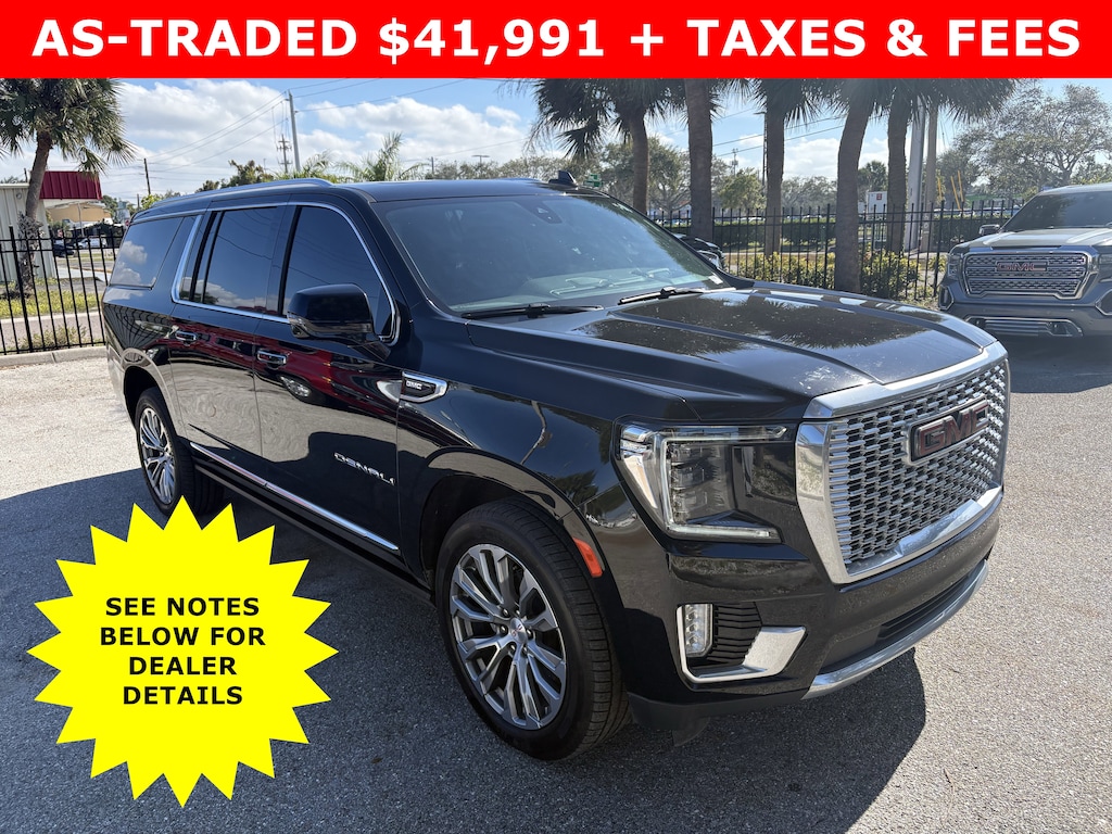 Used 2021 GMC Yukon XL Denali SUV