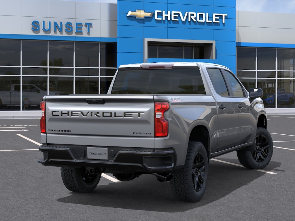 New 2026 Chevrolet Silverado 1500 Custom Trail Boss Truck