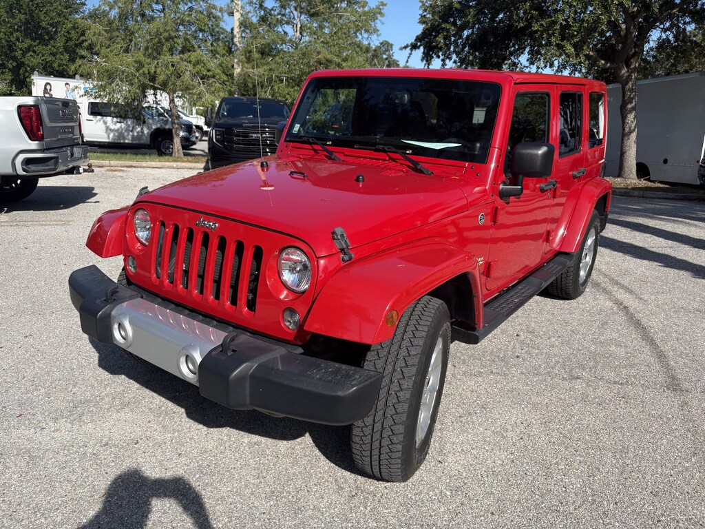 Used 2014 Jeep Wrangler Unlimited Sahara SUV