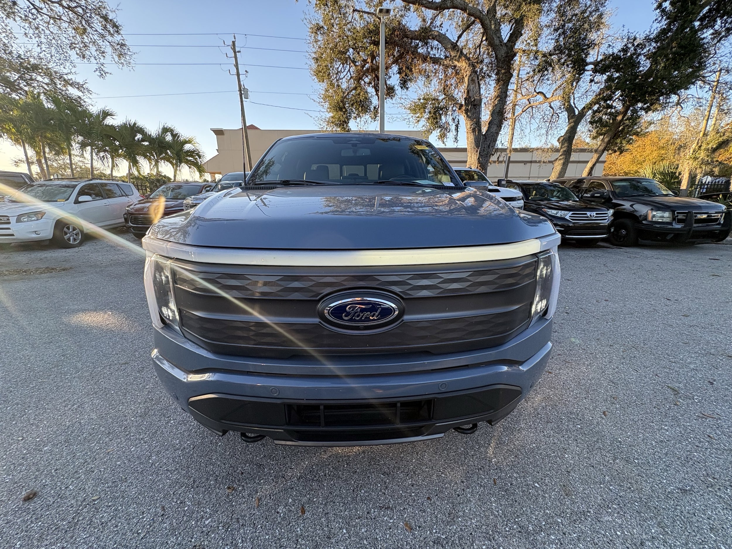 Used 2023 Ford F-150 Lightning Lariat with VIN 1FTVW1EV3PWG16877 for sale in Sarasota, FL