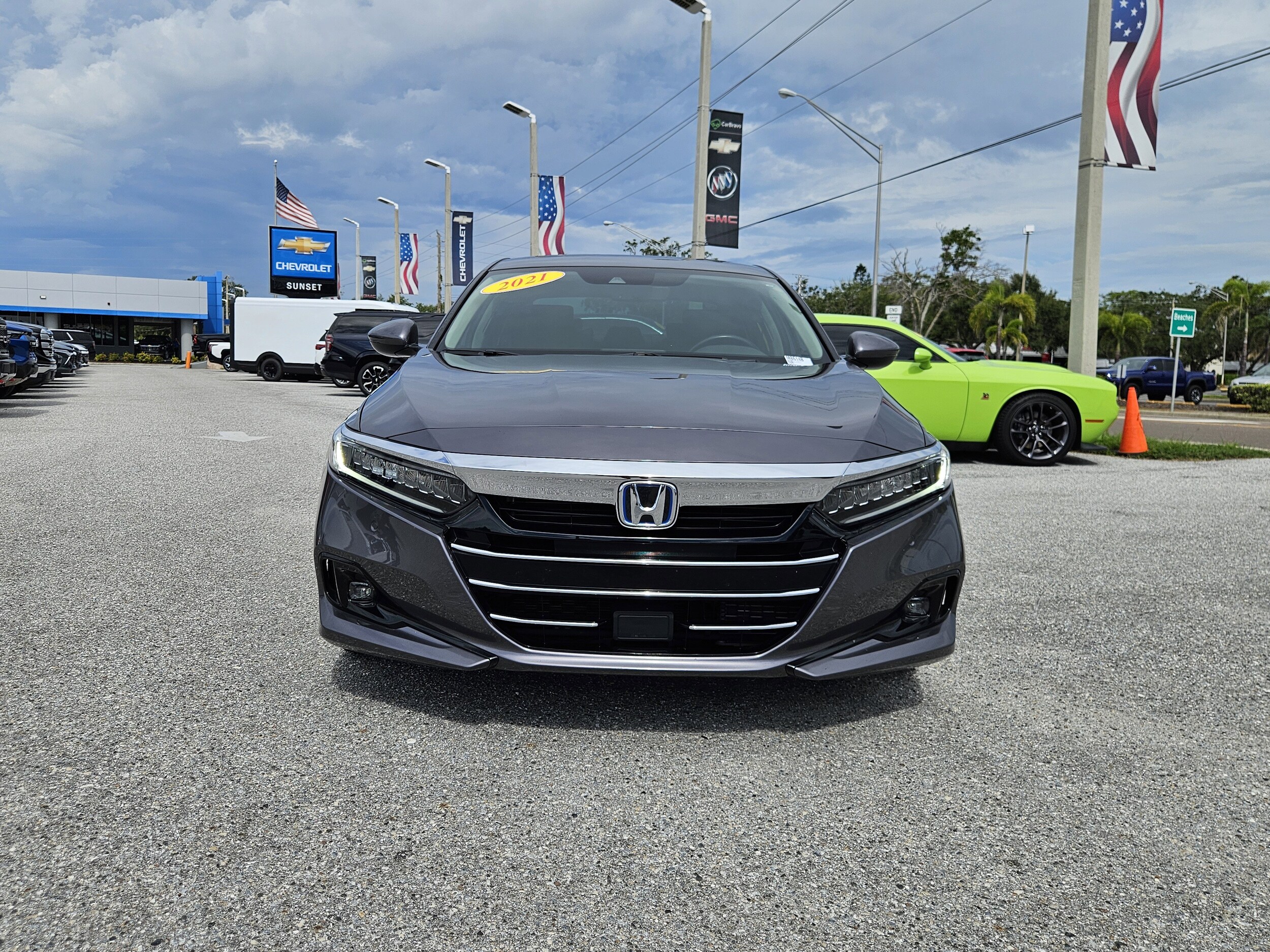 2021 Honda Accord Hybrid EX-L photo 2