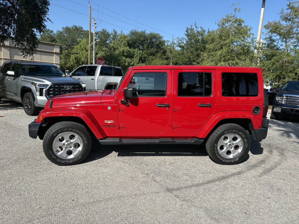 Used 2014 Jeep Wrangler Unlimited Sahara SUV