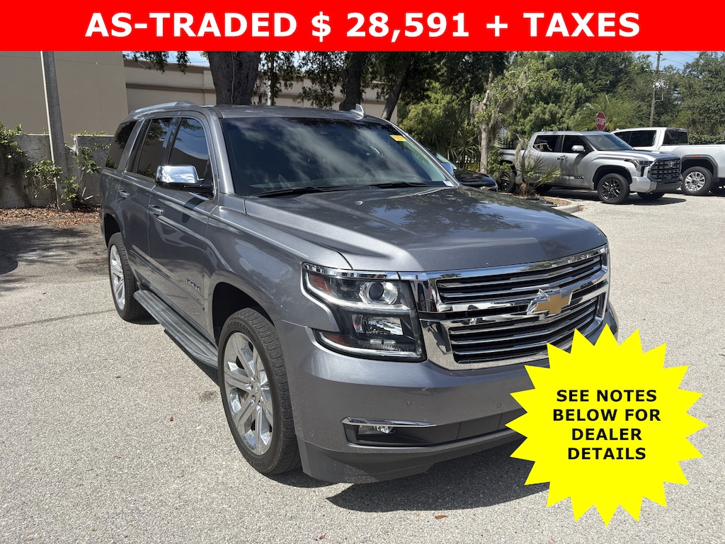 Used 2018 Chevrolet Tahoe Premier SUV