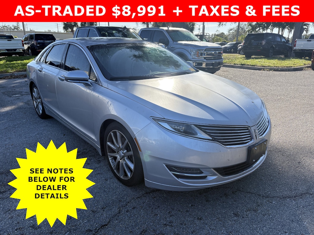 Used 2016 Lincoln MKZ 4DR SDN FWD