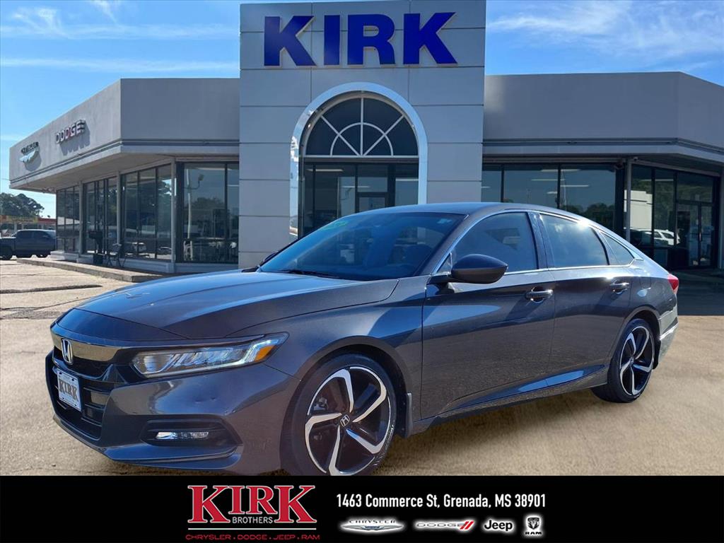 Used 2020 Honda Accord Sport with VIN 1HGCV1F30LA140488 for sale in Grenada, MS