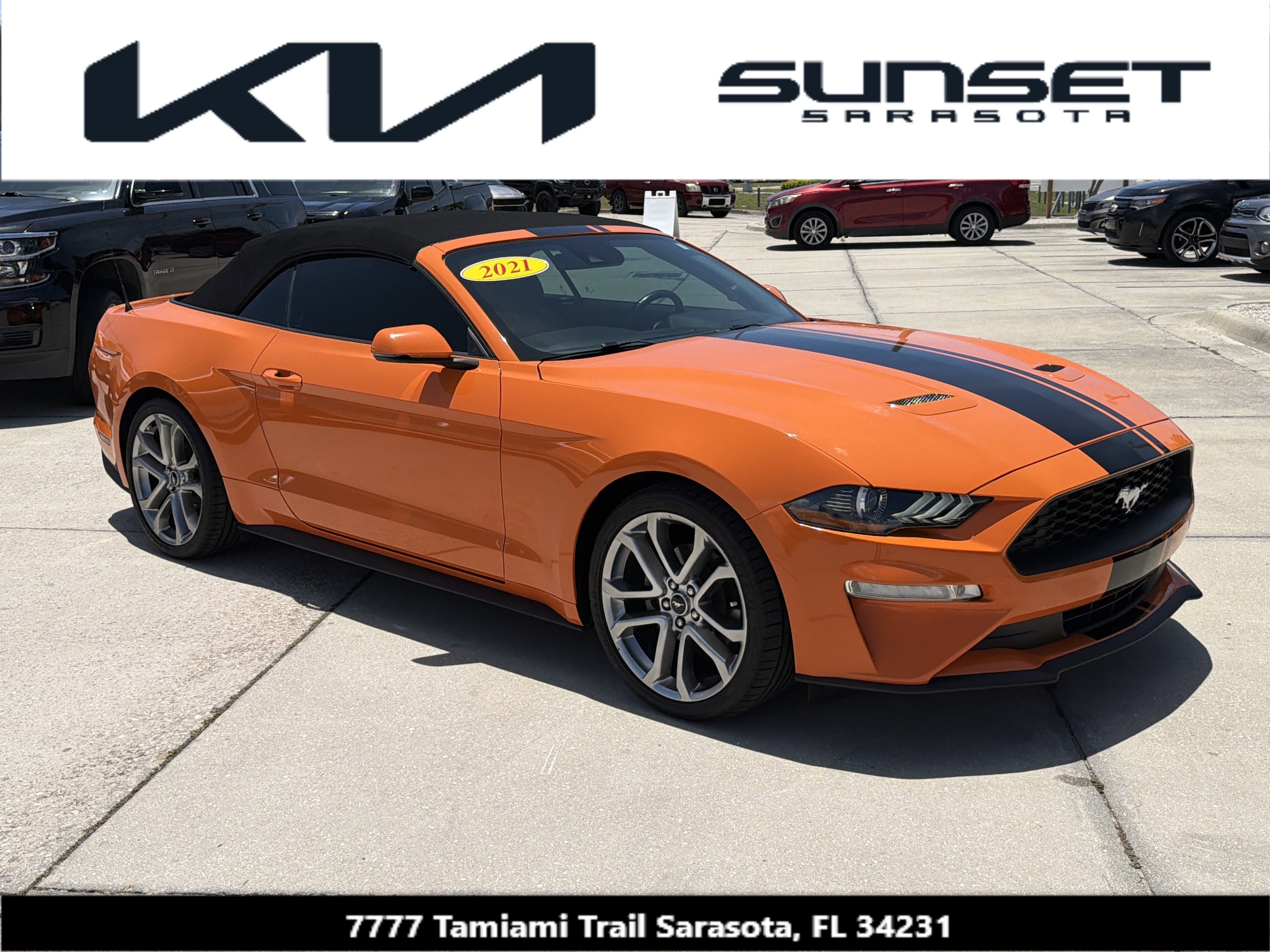 2021 Ford Mustang EcoBoost Premium Convertible's photo