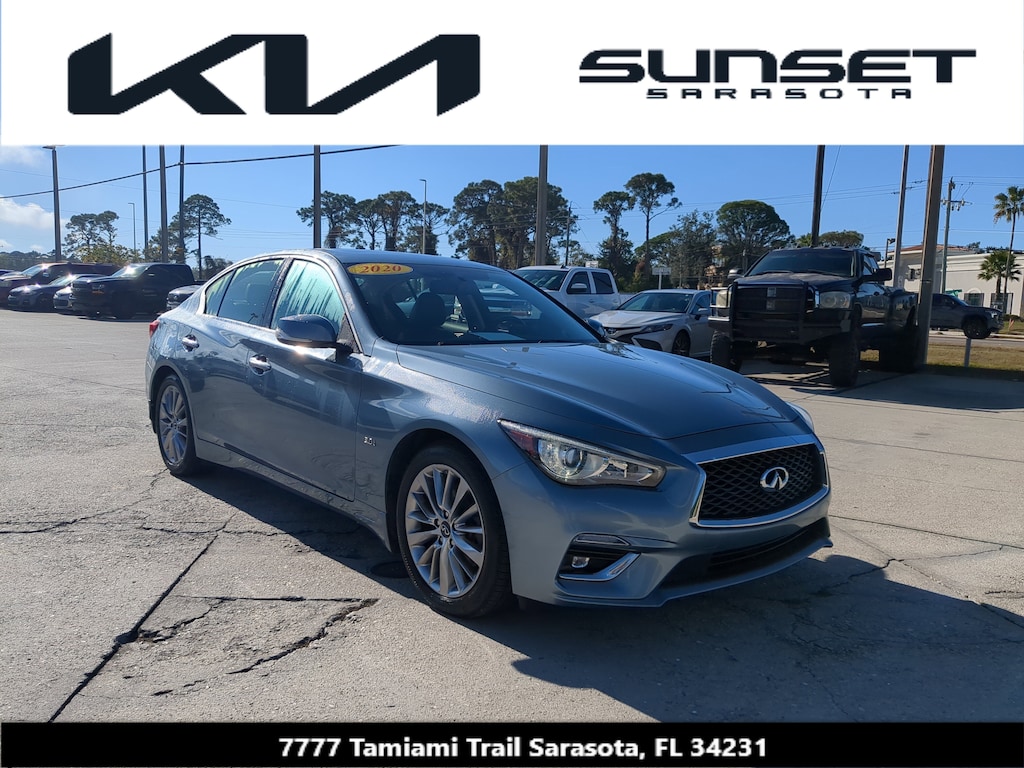 Used 2020 INFINITI Q50 3.0t LUXE Sedan