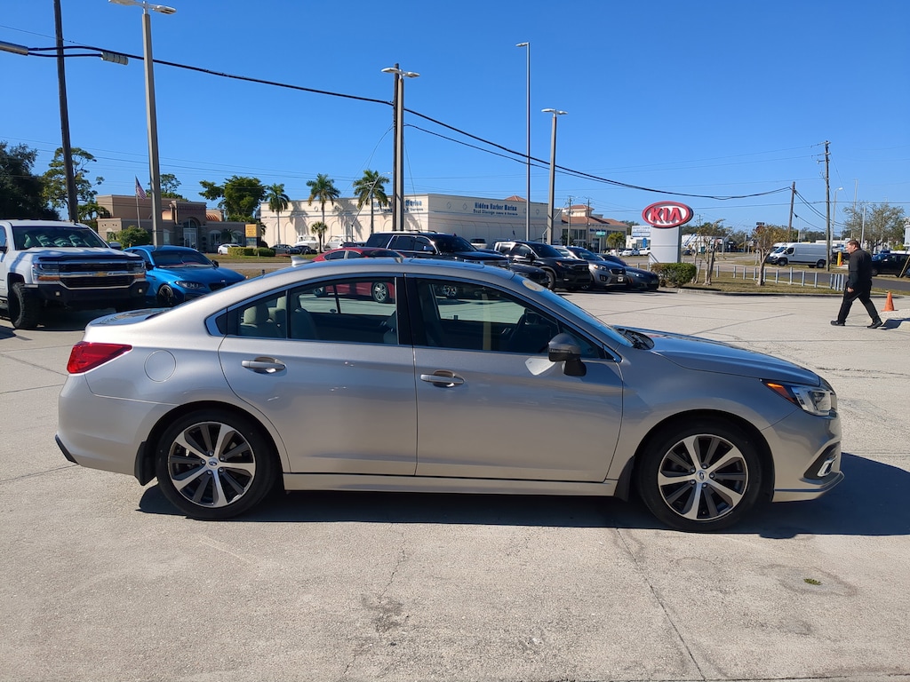 Used 2018 Subaru Legacy 2.5i Limited with EyeSight, High Beam Assist, Navigation, Reverse Auto Braking, LED Headlights, Steering Responsive Headlights, and Starlink Sedan