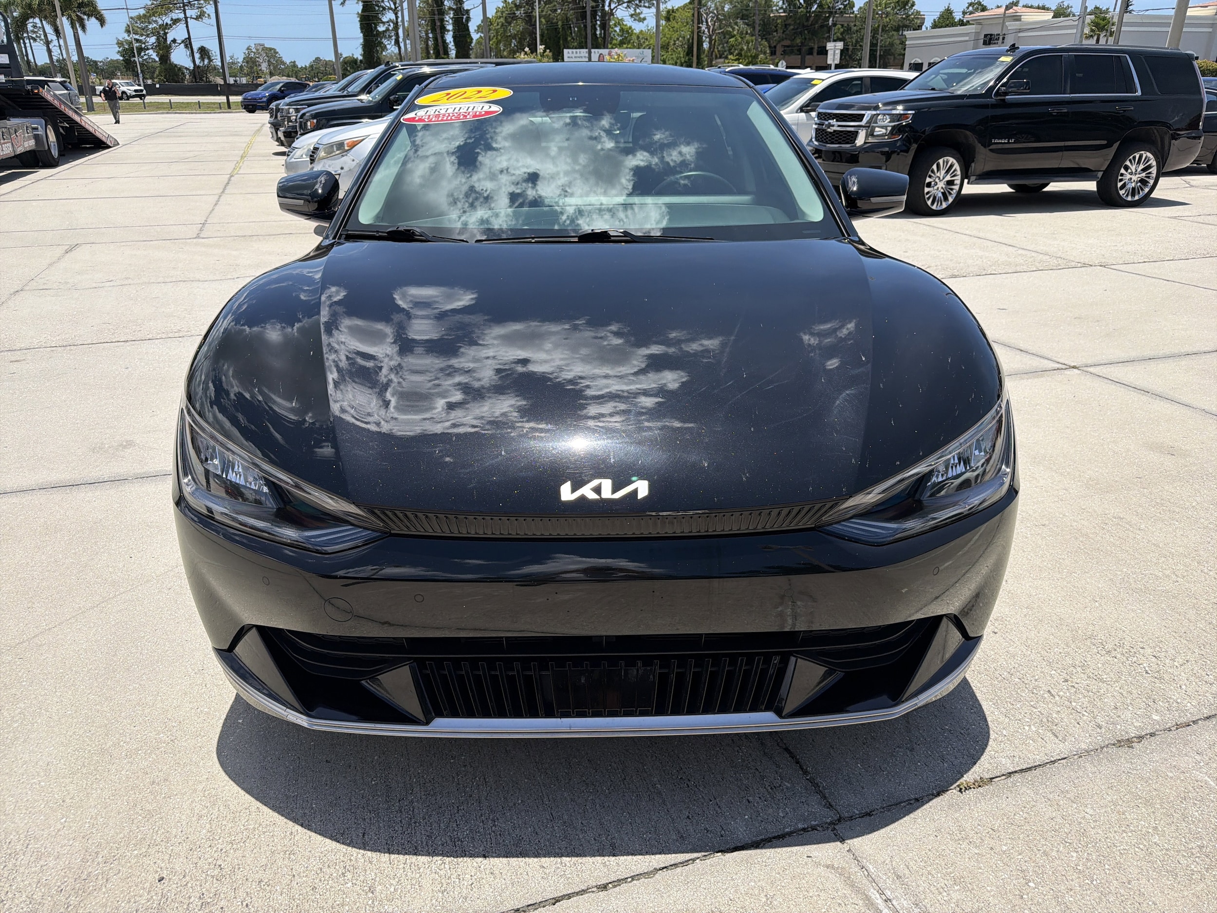 Certified 2022 Kia Ev6 Wind with VIN KNDC34LA0N5034577 for sale in Sarasota, FL