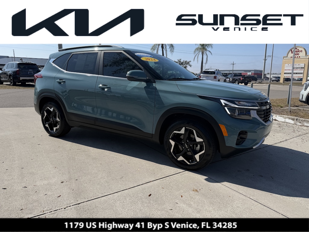 Certified 2024 Kia Seltos EX SUV