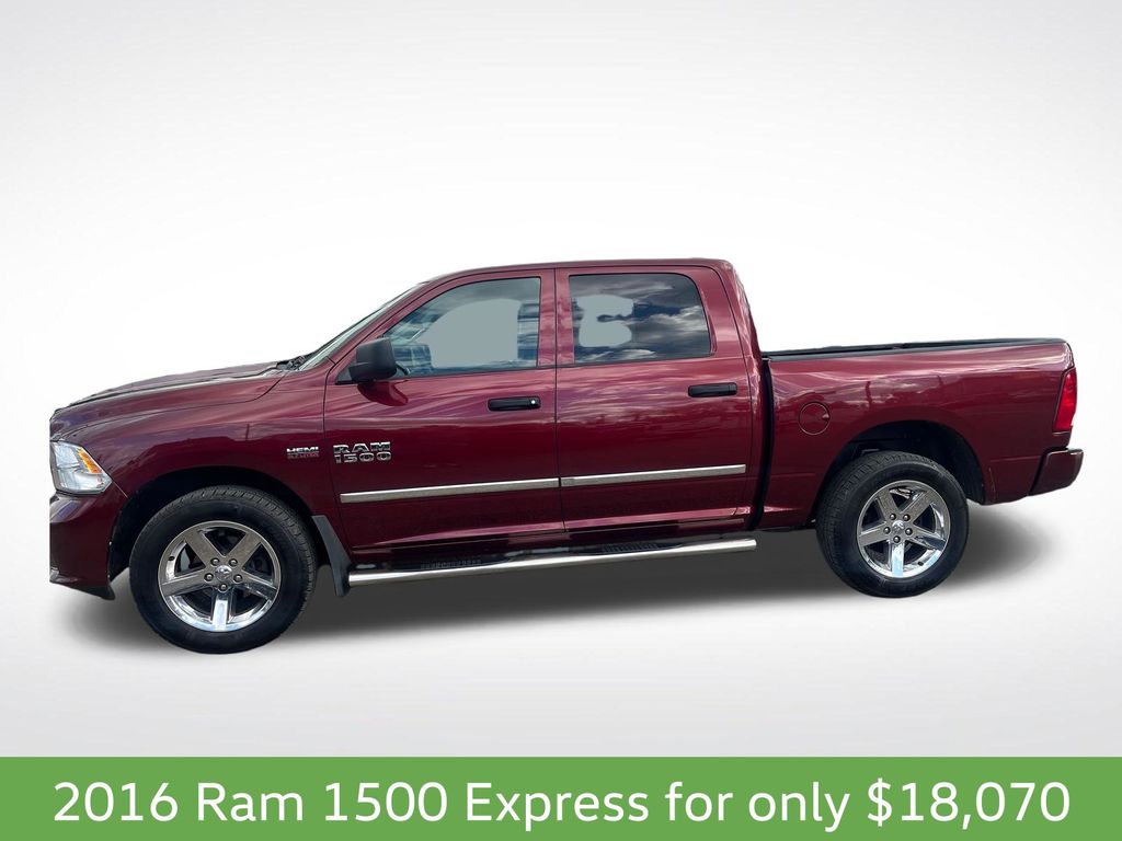 Used 2016 RAM Ram 1500 Pickup Express with VIN 1C6RR7KT5GS223377 for sale in Steubenville, OH