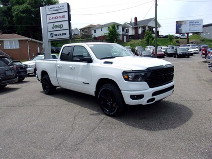 New 21 Ram 1500 Big Horn Quad Cab 4x4 6 4 Box For Sale Steubenville Oh Vin 1c6rrfbgxmn7657