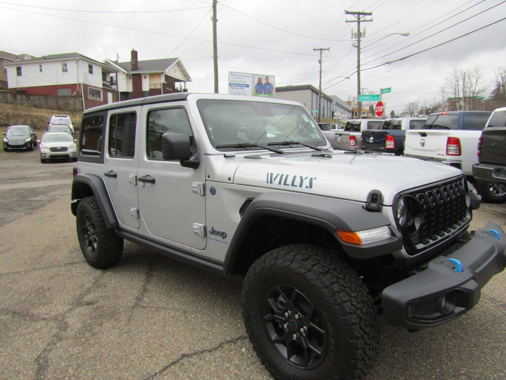 New 2024 Jeep Wrangler 4xe 4DOOR WILLYS For Sale Steubenville OH