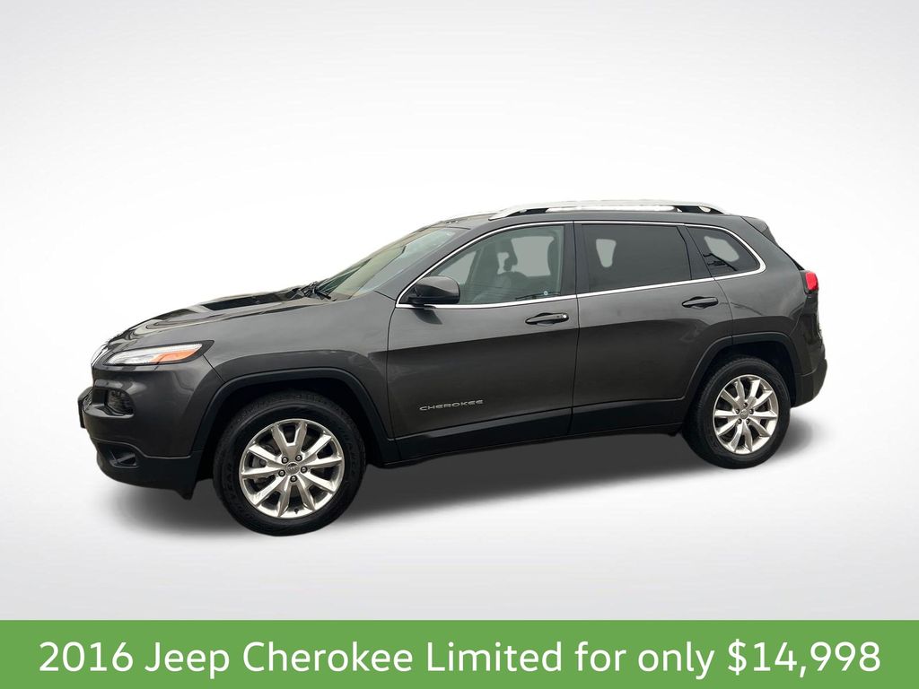 Used 2016 Jeep Cherokee Limited with VIN 1C4PJMDB9GW259561 for sale in Steubenville, OH