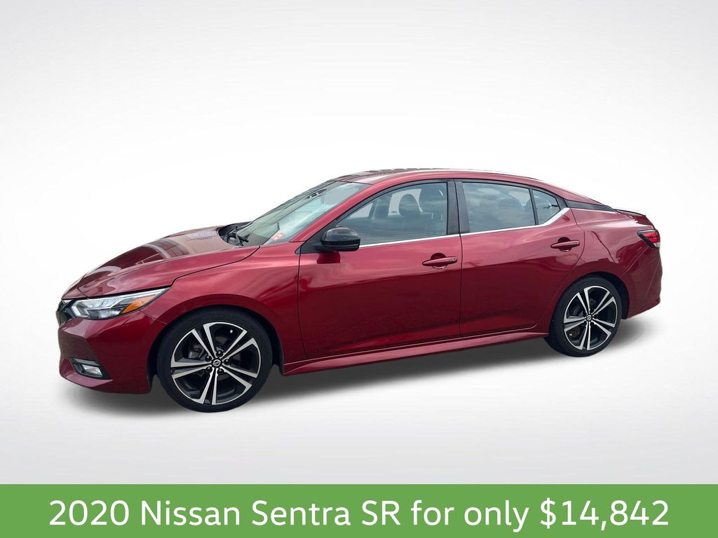 Used 2020 Nissan Sentra SR with VIN 3N1AB8DV4LY211363 for sale in Steubenville, OH