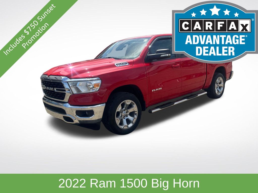 2022 RAM 1500 Big Horn/Lone Star 4x4 Crew Cab 5'7's photo