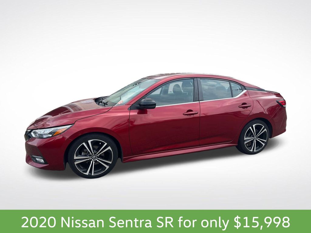 Used 2020 Nissan Sentra SR with VIN 3N1AB8DV4LY211363 for sale in Steubenville, OH