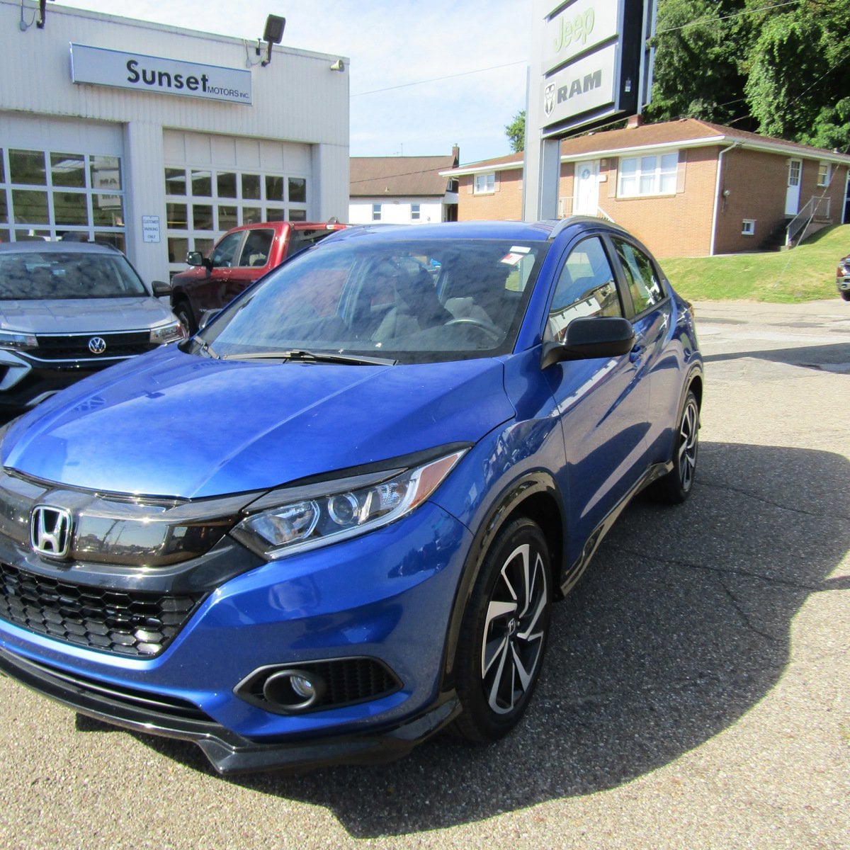 Used 2020 Honda HR-V Sport with VIN 3CZRU6H17LM731502 for sale in Steubenville, OH