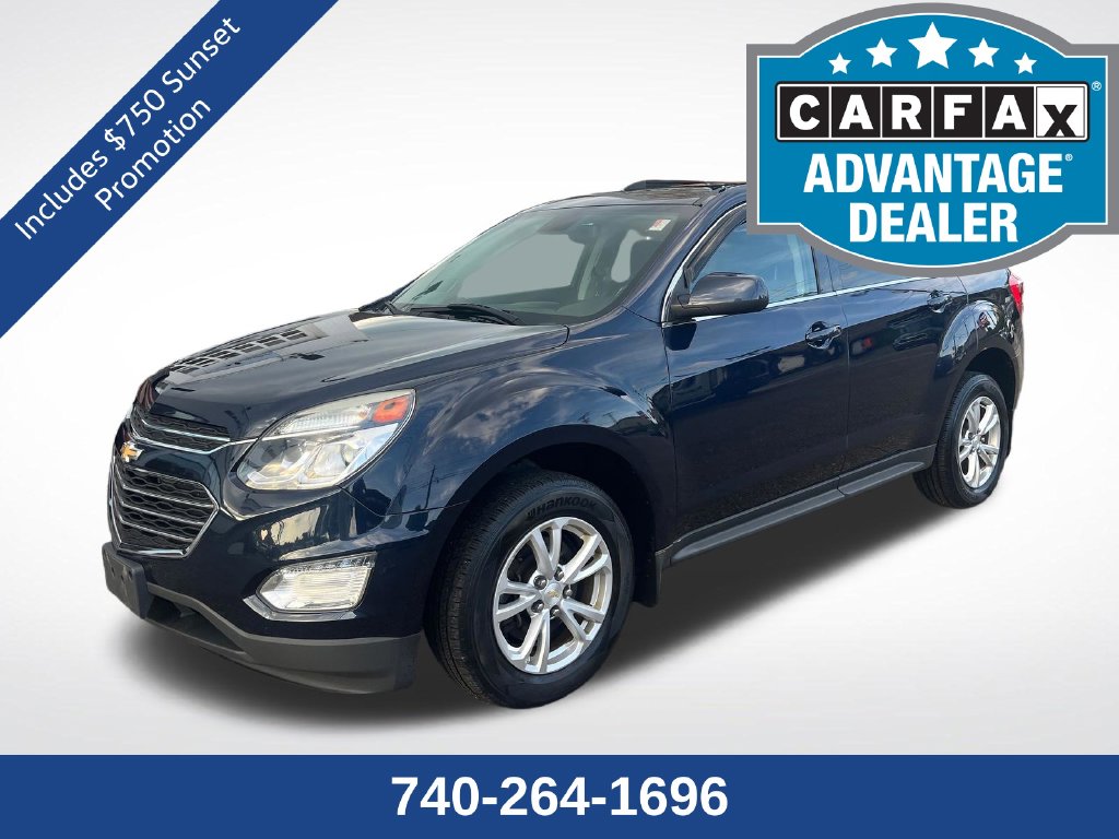 Used 2016 Chevrolet Equinox LT with VIN 2GNFLFEKXG6223797 for sale in Steubenville, OH