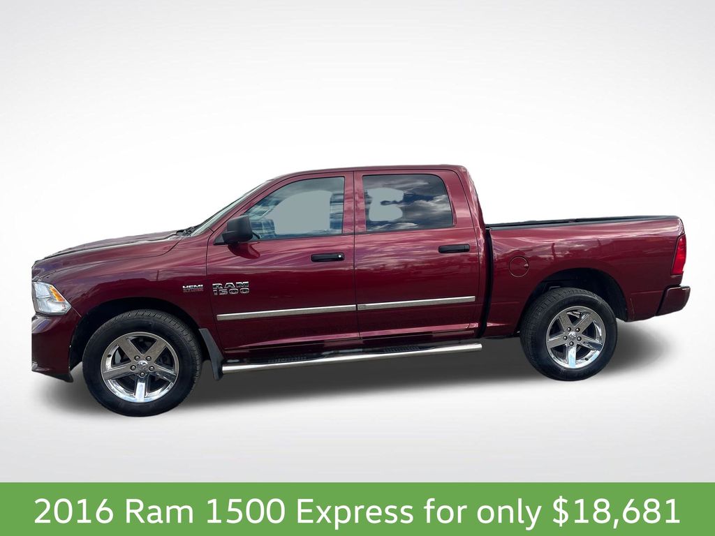 Used 2016 RAM Ram 1500 Pickup Express with VIN 1C6RR7KT5GS223377 for sale in Steubenville, OH