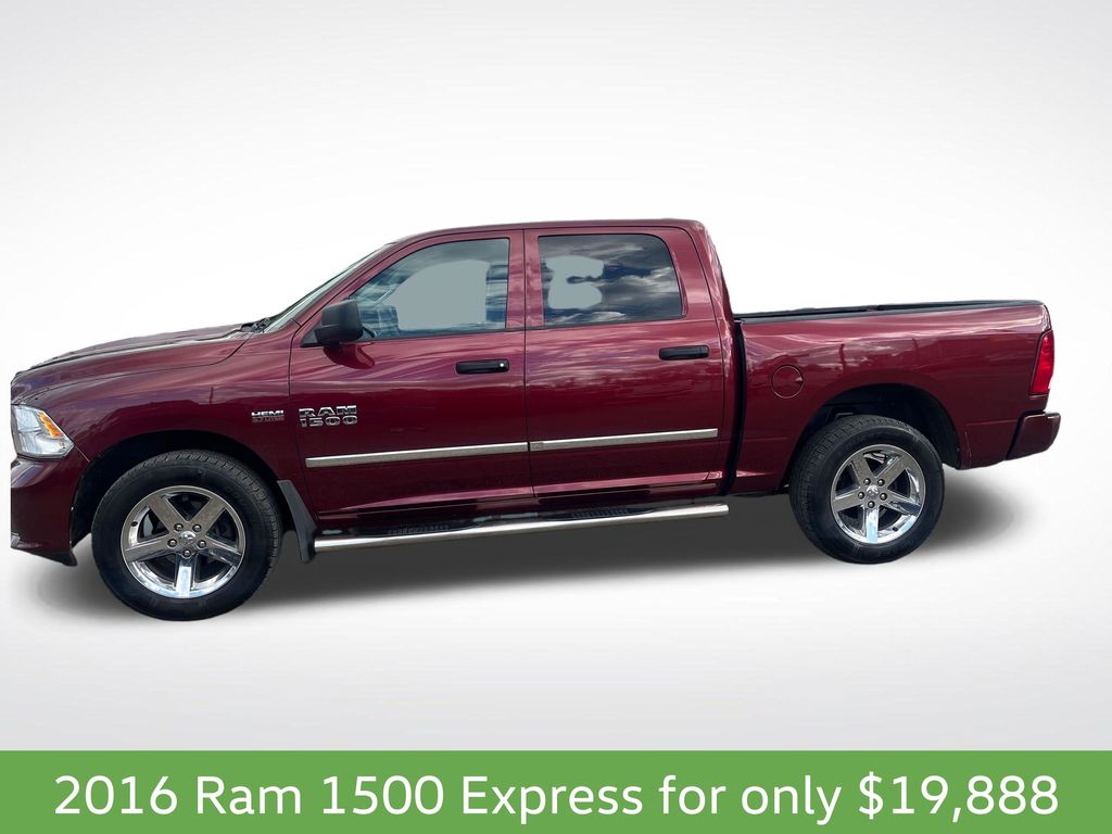 Used 2016 RAM Ram 1500 Pickup Express with VIN 1C6RR7KT5GS223377 for sale in Steubenville, OH