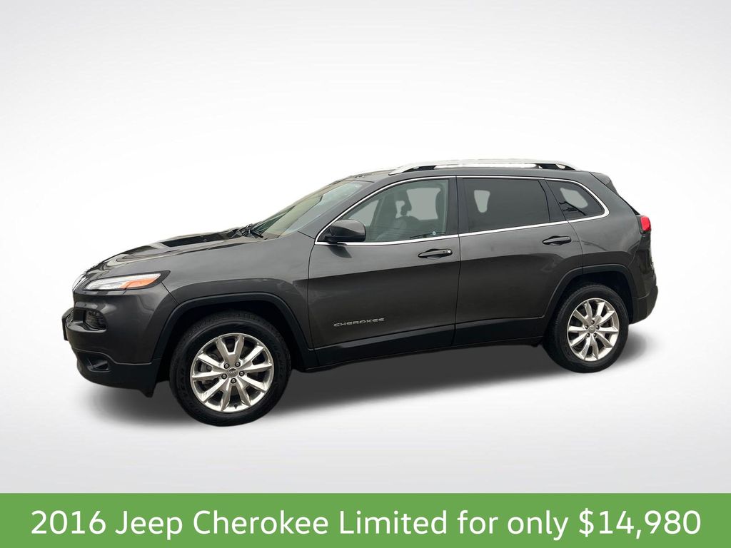 Used 2016 Jeep Cherokee Limited with VIN 1C4PJMDB9GW259561 for sale in Steubenville, OH