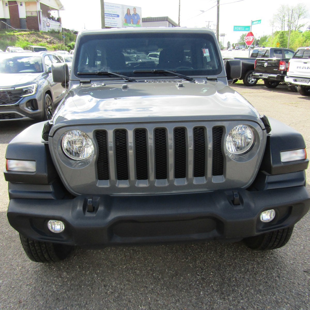 Used 2021 Jeep Wrangler Unlimited Sport S with VIN 1C4HJXDN1MW519804 for sale in Steubenville, OH