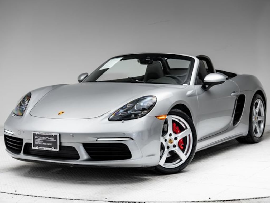 Certified 2017 Porsche 718 Boxster S Convertible