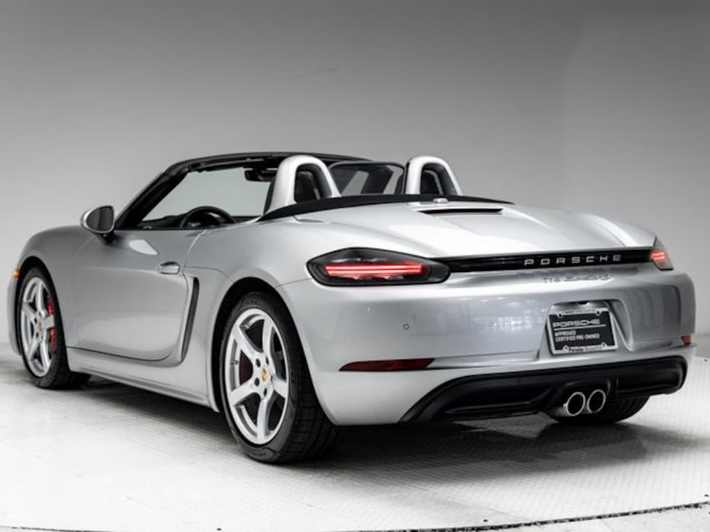 Certified 2017 Porsche 718 Boxster S Convertible