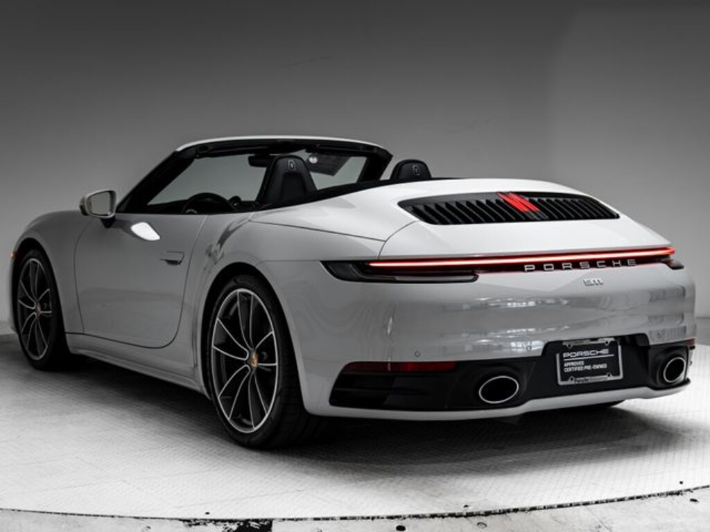 Certified 2024 Porsche 911 Carrera Convertible