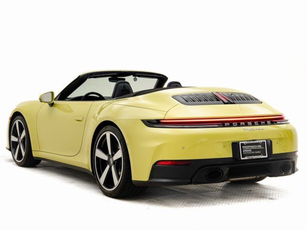 Certified 2025 Porsche 911 Carrera Convertible