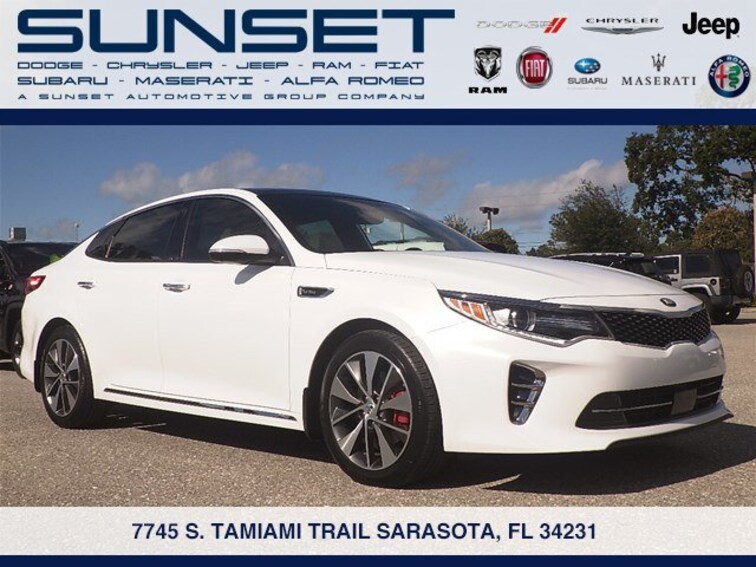 Used 2016 Kia Optima Sxl Turbo In Sarasota Near Venice Fl Port