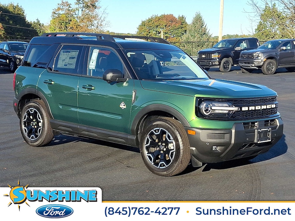 New 2025 Ford Bronco Sport Outer Banks 4x4