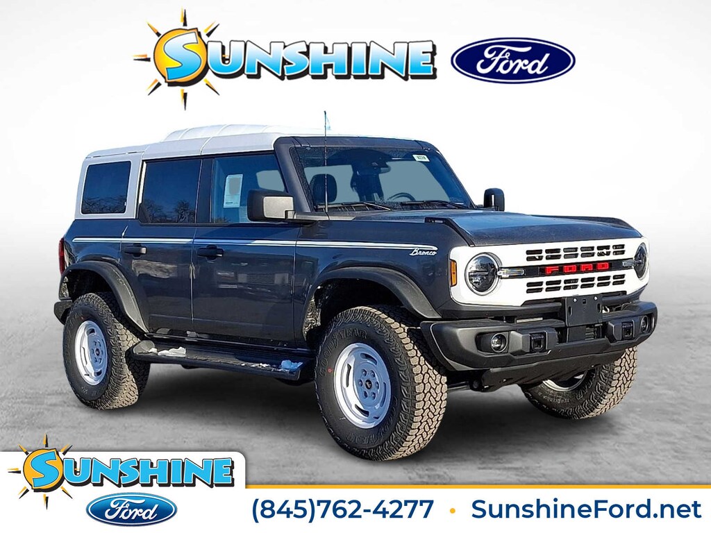 New 2025 Ford Bronco Heritage Edition Advanced 4x4