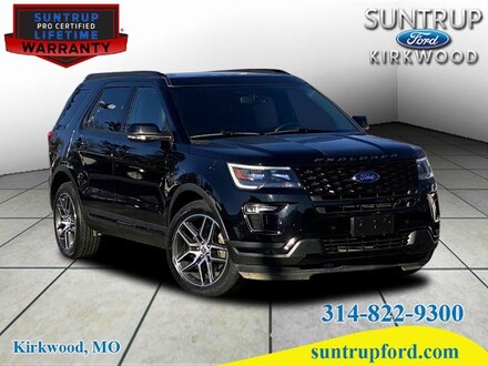 Featured used 2018 Ford Explorer Sport AWD Sport  SUV R2427 for sale in St. Louis, MO
