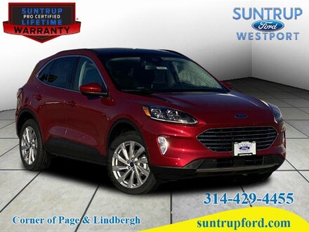 Featured New 2022 Ford Escape Titanium SUV for sale in St. Louis, MO