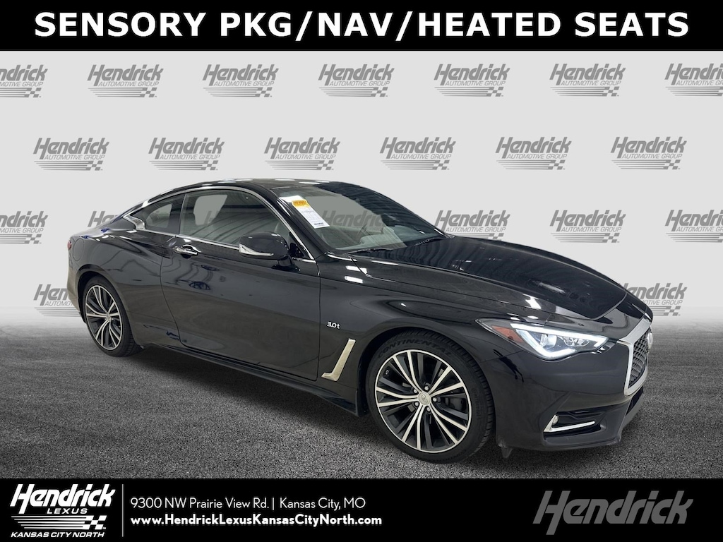 Used 2018 INFINITI Q60 3.0t LUXE Coupe