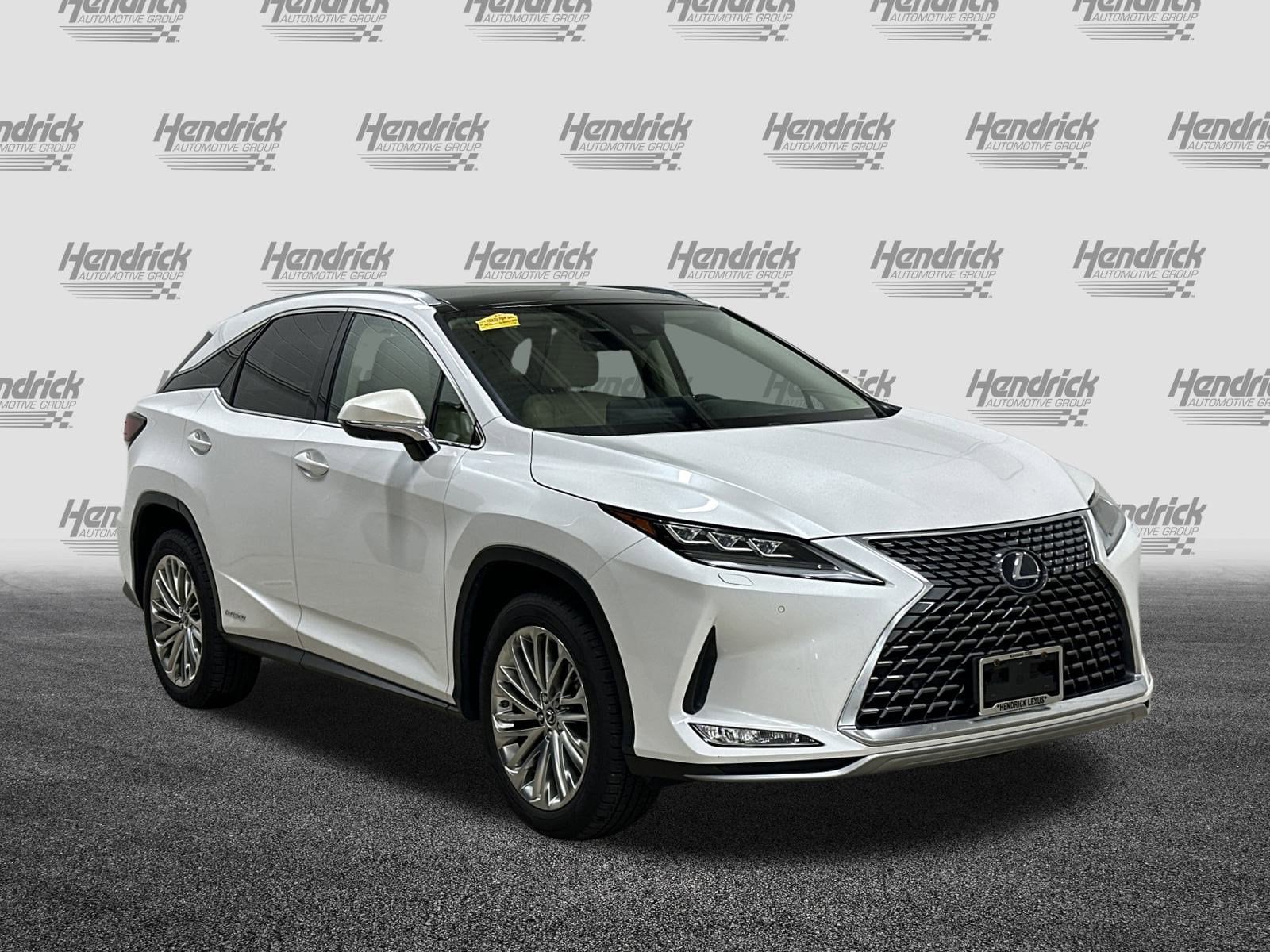Used 2021 Lexus RX Hybrid 450h with VIN 2T2JGMDA4MC064902 for sale in Kansas City