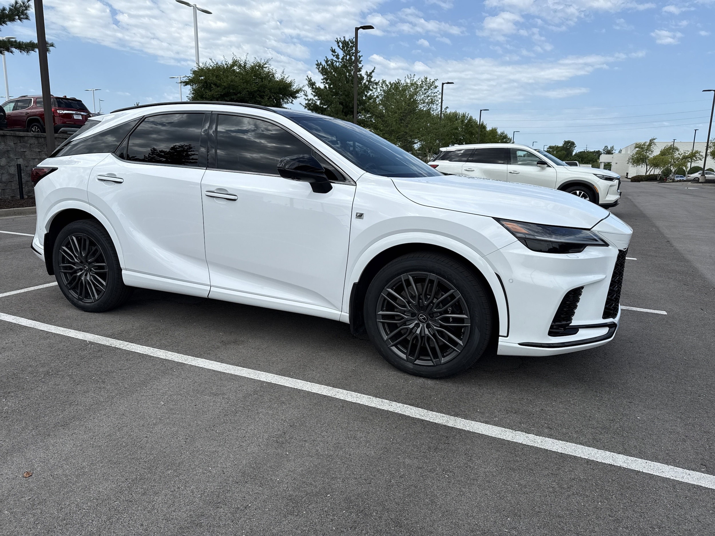 Certified 2023 Lexus RX Hybrid 500h with VIN 2T2BCMEAXPC004741 for sale in Kansas City