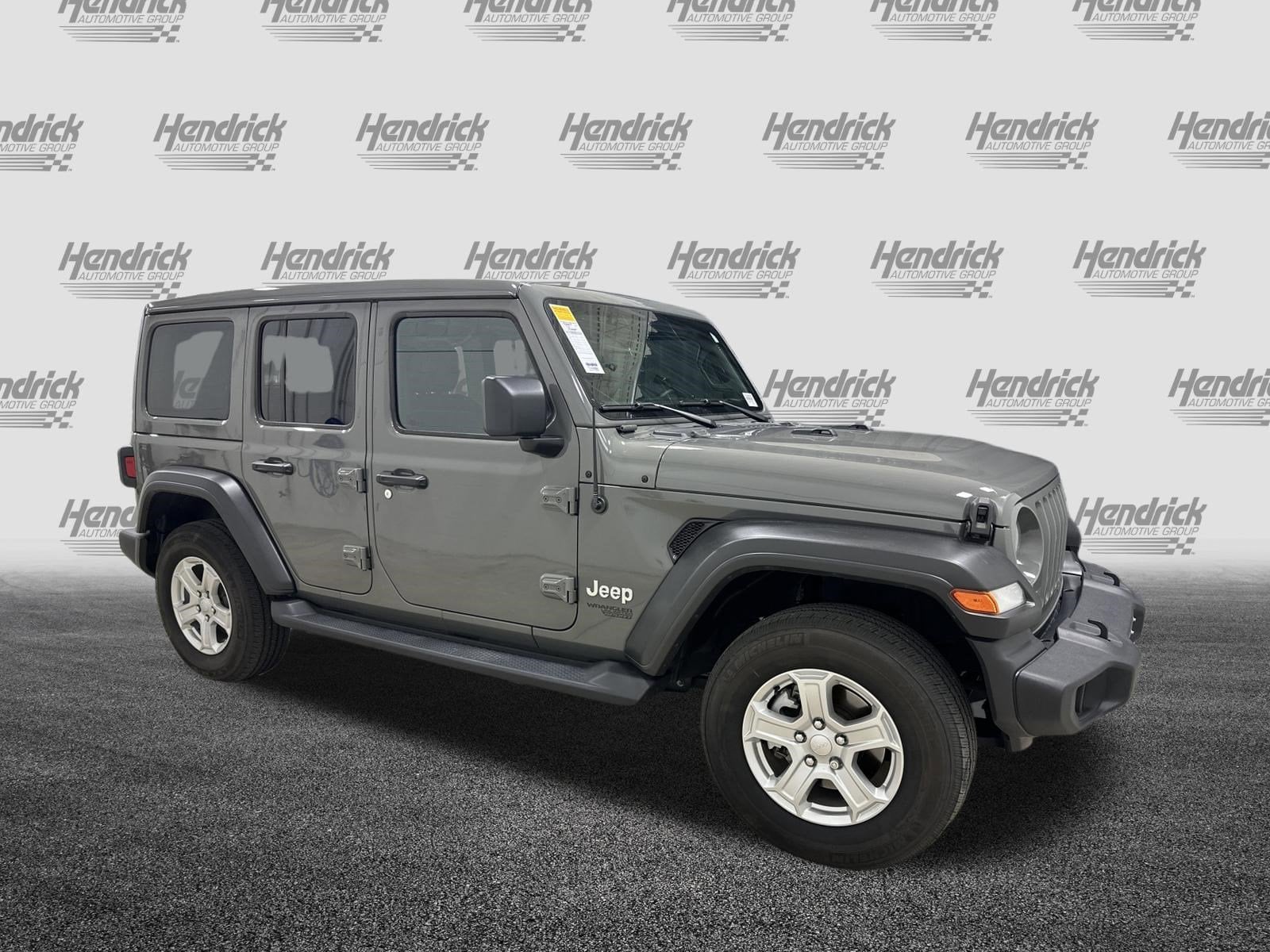 Used 2021 Jeep Wrangler Unlimited Sport S with VIN 1C4HJXDG3MW509180 for sale in Kansas City