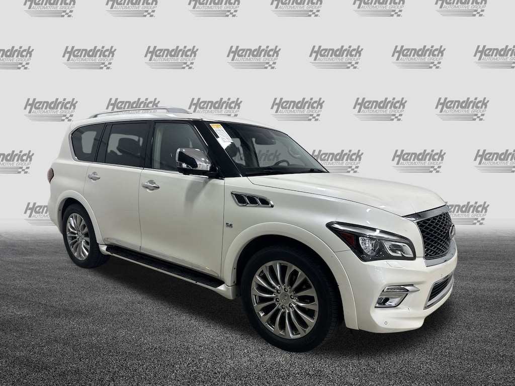 Used 2016 INFINITI QX80 Deluxe Technology 4WD SUV