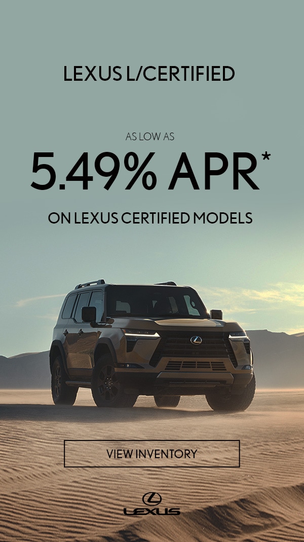 L Certified Specials | Hendrick Lexus Kansas City North