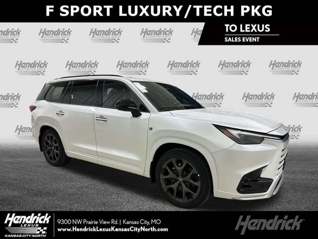 Certified 2024 Lexus TX 500h F SPORT PERFORMANCE LUXURY AWD SUV