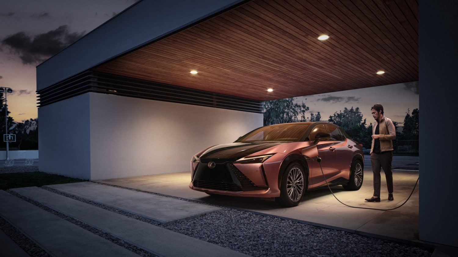 2025 Lexus RZ Charging