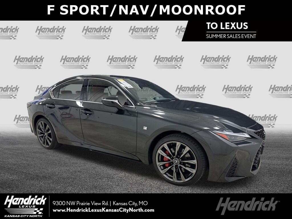Certified 2023 Lexus IS 350 350 F SPORT Sedan