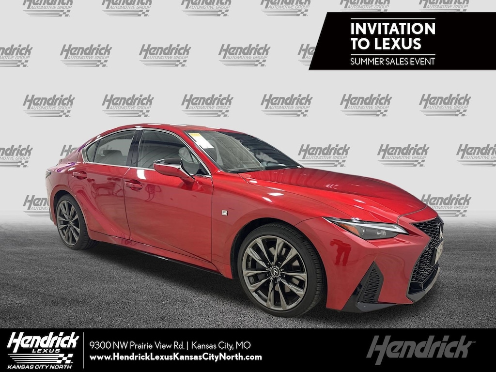 Certified 2023 Lexus IS 350 F SPORT Sedan