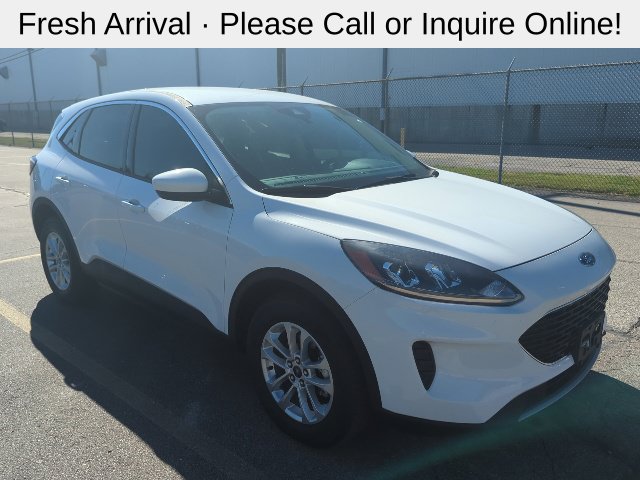 Oxford White 2021 Ford Escape Hybrid SUV / Crossover All-Wheel Drive Continuously Variable Transmission