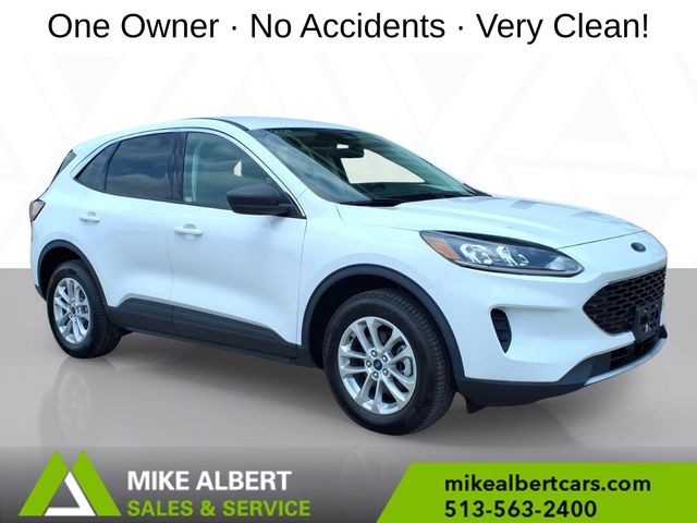 Oxford White 2022 Ford Escape Hybrid SUV / Crossover All-Wheel Drive Continuously Variable Transmission